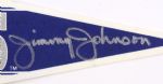 1990's Jerry Jones Jimmy Johnson Dallas Cowboys Signed 29 Full Size Pennant (MEARS LOA)