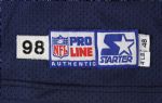 2001 Doug Flutie San Diego Chargers Game Worn Home Jersey (MEARS LOA)