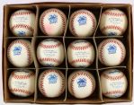 1991 All Star Game SkyDome Official Fay Vincent Unused Baseball Collection - Case of 12