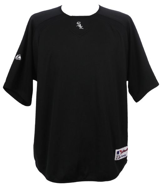 2005 circa Jermaine Dye Chicago White Sox Game Worn Undershirt (MEARS LOA)