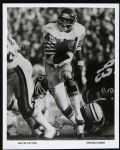 1970s-80s Walter Payton Chicago Bears 8" x 10" B/W Blank Backed Photo