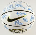 2003 Marquette Golden Eagles Team Signed Basketball w/ 13 Signatures Including Dwyane Wade (JSA) Final Four Season