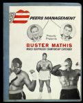 1967 Buster Mathis World Heavyweight Championship Contender Peers Management Press Packet