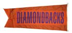 2000s Arizona Diamondbacks Wrigley Field 31" x 69" Stadium Flag (MEARS LOA)