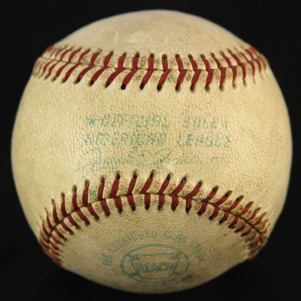 1973 AJ Reach Official American League Joe Cronin Game Used Baseball (MEARS LOA)