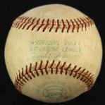 1973 AJ Reach Official American League Joe Cronin Game Used Baseball (MEARS LOA)