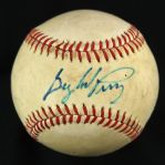 1978 Gaylord Perry San Diego Padres Single Signed ONL Feeney Game Used Baseball (MEARS LOA/JSA) Cy Young Season