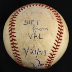 1979 Jim Rice Boston Red Sox Single Signed OAL MacPhail Game Used Baseball (MEARS LOA/JSA)