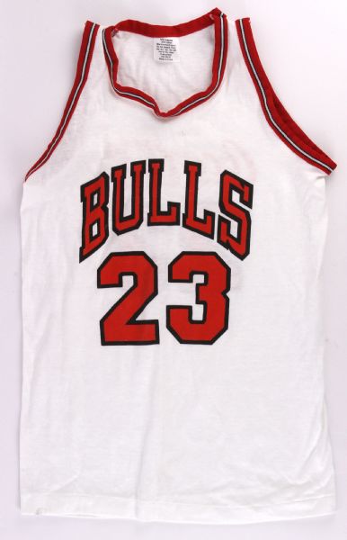 1986-88 circa Rare Promotional Michael Jordan Chicago Bulls Youth Coca Cola Stadium Giveaway Advertising Jersey (Promotional Item From the Old Chicago Stadium)