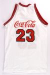 1986-88 circa Rare Promotional Michael Jordan Chicago Bulls Youth Coca Cola Stadium Giveaway Advertising Jersey (Promotional Item From the Old Chicago Stadium)