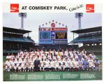 1983 MLB All Star Game 50th Anniversary Old Timers Reunion 18" x 24" Comiskey Park Poster