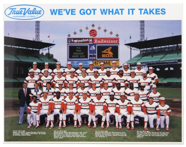 1984 Chicago White Sox "Weve Got What It Takes" 18" x 24" Team Photo Poster