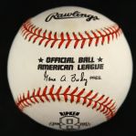 1995 Cal Ripken Baltimore Orioles Ironman Streak Stamped OAL Budig Baseball