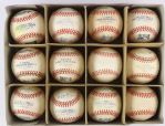 2000s Minor League & Major League Game Used Baseball Collection - Lot of 12 (MEARS LOA)
