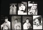 1930's-80's Modern Baseball Photo Collection - Lot of 9 w/ Ted Williams, Babe Ruth, Lou Gehrig & More