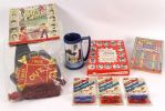 1950s-80s Baseball Memorabilia Collection - Lot of 7 w/ Roger Clemens Autograph, Vintage Games & More