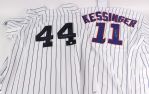 2000s Reggie Jackson Don Kessinger New York Yankees Chicago Cubs Signed Jersey Collection - Lot of 2 (JSA)