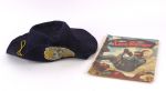 1950s Lone Ranger Comic Book and Rin Tin Tin & Rusty Fighting Blue Devils Hat - Lot of 2