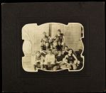 1910 circa TC Youth 7x8 Vintage Basketball Photo On Mount