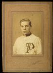 1900-10 circa Philadelphia Baseball Player 4x6 Vintage Photo on Mount
