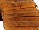 1965 MVP Season Willie Mays San Francisco Giants Signed Game Worn Fielder's Glove (MEARS LOA/JSA)