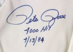 1984 Pete Rose Montreal Expos Signed & Inscribed Home Jersey (JSA)