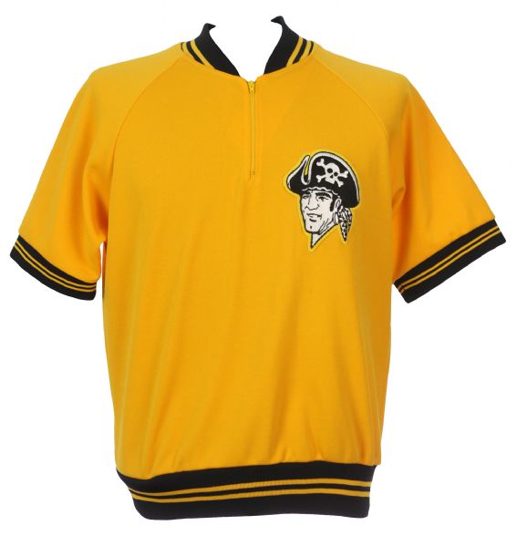 1977-84 circa Alex Monchak Pittsburgh Pirates Game Worn Warm Up Shirt (MEARS LOA)