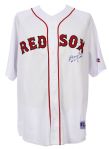 2004 Johnny Pesky Boston Red Sox Signed Home Jersey (JSA)