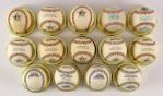 1990s World Series All Star Game Spring Training Official Baseball Collection - Lot of 14