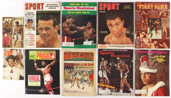 1906-91 Boxing Publication Collection - Lot of 10
