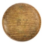 1961-62 Richie Ashburn Cubs/Mets H&B Louisville Slugger Professional Model Game Used Bat (MEARS LOA)