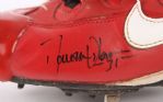 1998 Donovan Osborne St. Louis Cardinals Signed Game Worn Cleats (MEARS LOA/JSA)
