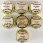 1990s-2000s Major & Minor League Game & Practice Used Baseball Collection - Lot of 40 (MEARS LOA)