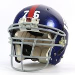 2007 Chris Snee New York Giants Game Worn Helmet (MEARS LOA/Steiner COA)