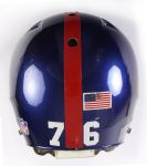 2007 Chris Snee New York Giants Game Worn Helmet (MEARS LOA/Steiner COA)