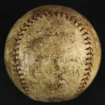 1924 (October 6) New York Giants Washington Senators Polo Grounds ONL Heydler World Series Game 3 Used Baseball (MEARS LOA)