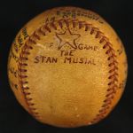 1950 (September 10) Ted Wilks St. Louis Cardinals ONL Frick Game Used Victory Baseball (MEARS LOA)