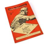 1930s Exhibition Game The Diamond New York Yankees vs. Albany Scorecard