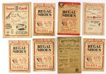 1924-1939 Major League Baseball Scorecard Collection (9) w/ Yankees, Red Sox, Athletics