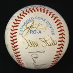 1983 Multi Signed OAL MacPhail Baseball w/ 10 Signatures Including Paul McCartney, Luke Appling, Phil Rizzuto & More (MEARS LOA)