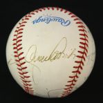 1983 Multi Signed OAL MacPhail Baseball w/ 10 Signatures Including Paul McCartney, Luke Appling, Phil Rizzuto & More (MEARS LOA)
