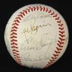 1983 Multi Signed OAL MacPhail Baseball w/ 10 Signatures Including Paul McCartney, Luke Appling, Phil Rizzuto & More (MEARS LOA)