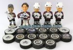 2000s Colorado Avalanche Memorabilia Collection - Lot of 20 w/ Signed Pucks & Bobbleheads (JSA)