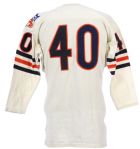1965-66 circa Gayle Sayers Chicago Bears Wilson Jersey with 50th Anniversary Patch