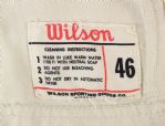 1965-66 circa Gayle Sayers Chicago Bears Wilson Jersey with 50th Anniversary Patch