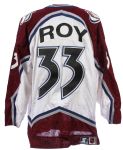 1990-2000's Colorado Avalanche Professional & Retail Model Jersey Collection - Lot of 8 w/ Patrick Roy Signed & More (MEARS LOA/JSA)