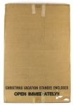 1989 National Lampoons Christmas Vacation Standee Display Sealed in Original Box
