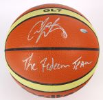 2008 Carmelo Anthony FIBA Molten Official Olympic Signed Basketball (Steiner Hologram)
