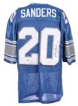 1990s Barry Sanders Detroit Lions Autographed Jersey (JSA)