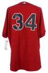 2004-14 David Ortiz Boston Red Sox Signed Jersey (JSA)